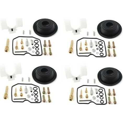 Ce kit de réparation de carburateur est applicable à la Kawasaki Ninja 600R ZX600 A (1985-1987). (1/5)