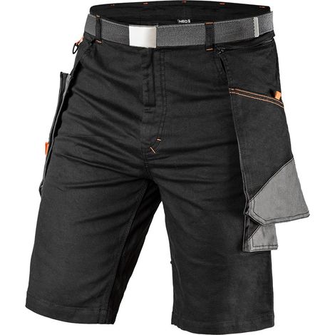 Pantaloni corti slim HD, cintura, tasche removibili XL - T N81-278-XL