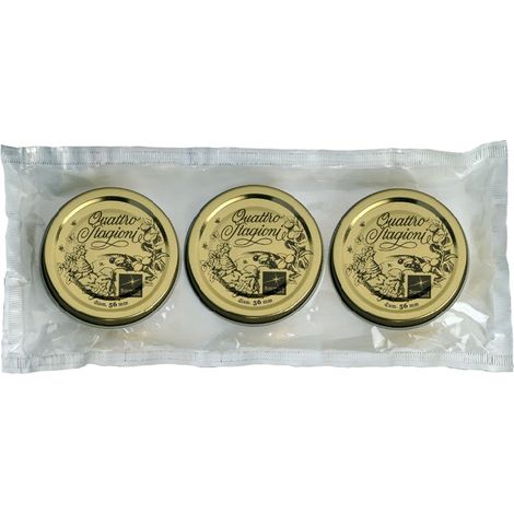 Bormioli CAPSULA PER BARATTOLI QUATTRO STAGIONI Ø mm. 56 cl. 15-40 PZ. 3 36.00 confezioni