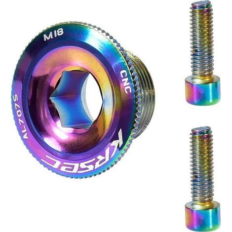 Vis de fixation de manivelle M18 en alliage d'aluminium pour vélo de route et VTT (1/3)