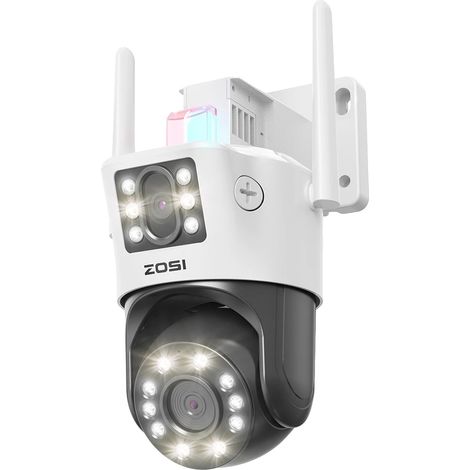 Cámara de seguridad, tecnología de doble lente, funciones de detección por IA, C298 Max (1/2)
