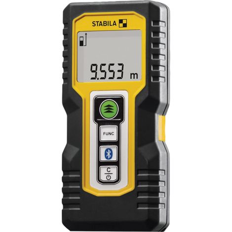 Stabila Laser Distance Meter LD 250 BT with Area and Volume Measurement, 4 Functions, 50m Range
