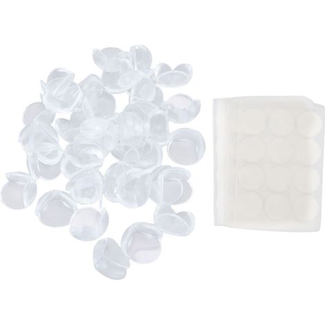 40 Protections d'angle de table transparentes en plastique pour enfants - Sécurité anti-choc pour bébés (1/5)