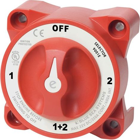 350 A Marine Double interrupteur Isolateur de Autre batterie 4 positions Moto Disjoncteur Interrupteur de Autre batterie pour voitures, bateaux, véhicules -DPZO (1/4)