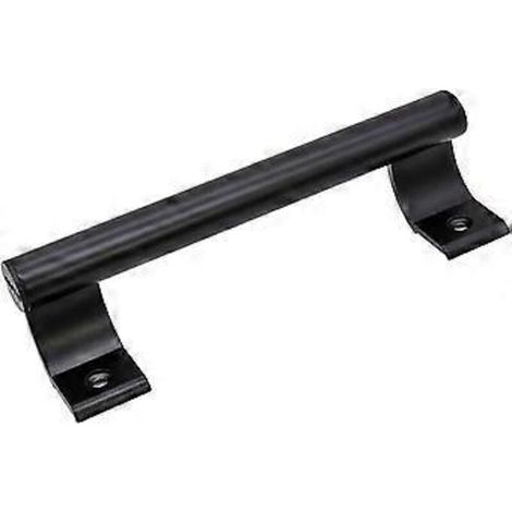 Poignée de porte coulissante - Poignée de porte coulissante - Poignée noire avec boulons de fixation - Poignée de meuble - Poignée de meuble - Quincaillerie de porte - Aluminium