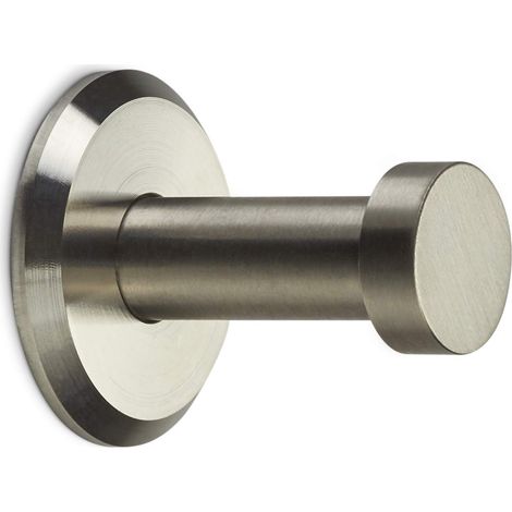 SOTECH Edelstahl Garderobenhaken MEDEA inkl. Schraube und Dübel Ø 10 / 15 mm - Länge 30 mm (1/4)