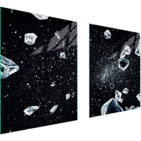 GLASSCHUTZPLATTE FÜR HERD 85x52 ICE (1/5)