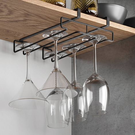 Metaltex - Porte verres suspendu 8 pièces (1/5)