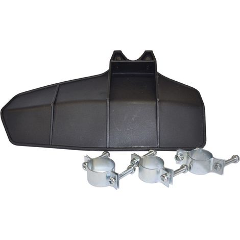 Carter de protection adaptable pour débroussailleuse – Accessoire noir pour terrains accidentés – Coupe nette sans éclat