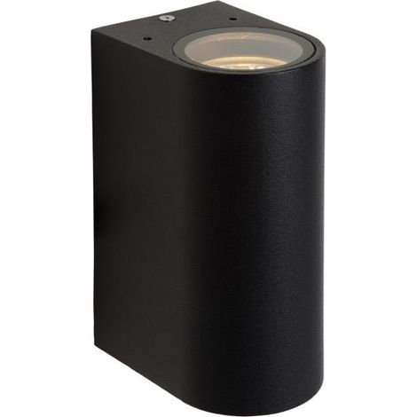 Applique murale extérieure Lucide Boogy GU10 2x35W noire (1/2)