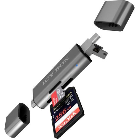 Lettore di schede multifunzione ICY BOX IB-CR200