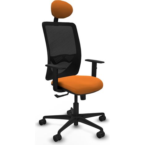 Silla de oficina piqueras y crespo Zulema negro espuma alta densidad (1/2)