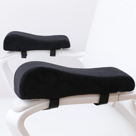 Ergonomic Armrest Chair with Elbow Cushions for Pressure Relief, Gaming Chair with Memory Foam Armrests (1/4)