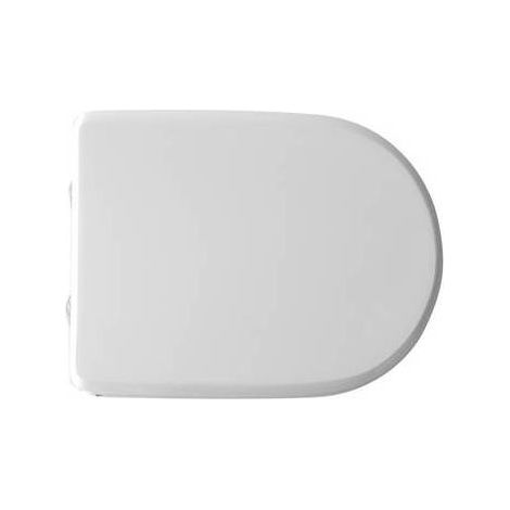 Asiento inodoro blanco para Astra WC HI FI bisagras regulables