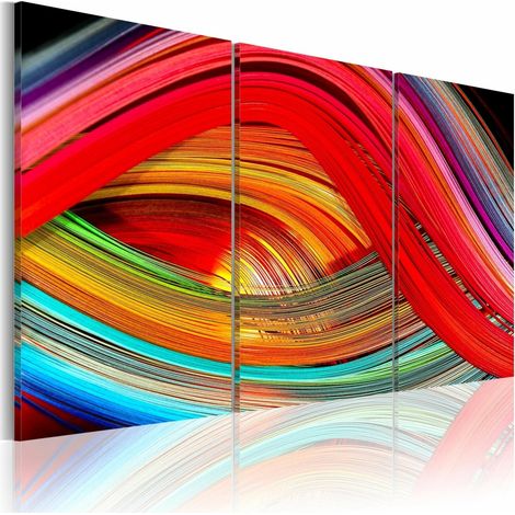 Tableau arc-en-ciel - 90 x 60 cm (1/4)