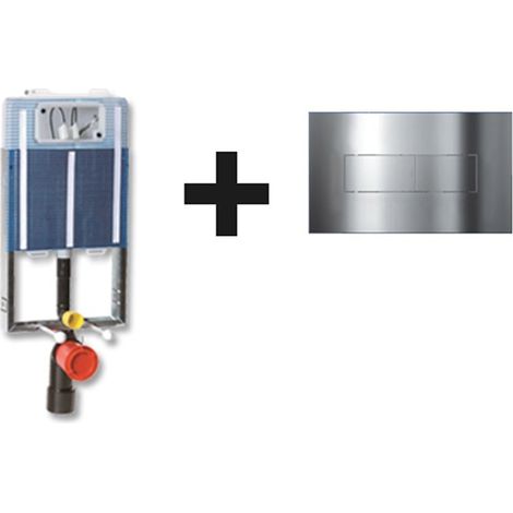 Kit completo di cassetta incasso Ideafix e placca cromo di Its