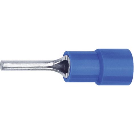 Klauke 710 Stiftkabelschuh  1.50 mm² 2.50 mm² Teilisoliert Blau 1 St.