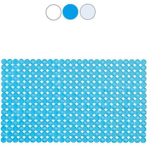 Tappeto Vasca Rondò Blu Cm 72X36 Xtra 10531