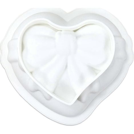 Niedlicher Ausstecher in Herzform mit Schleife – Backutensilien, Partygeschenk