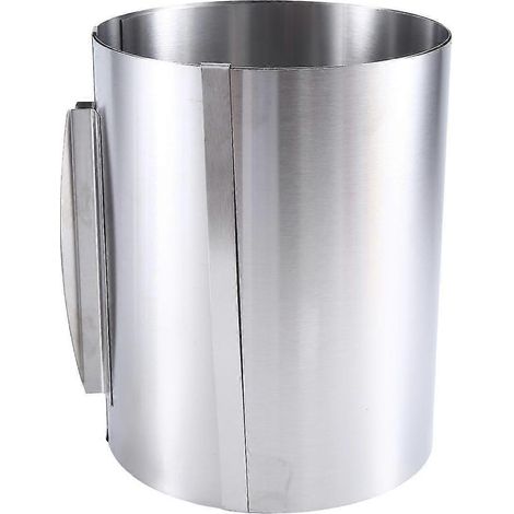 Cercle à gâteau réglable de 20 cm de haut - Cercle de cuisson réglable en acier inoxydable - Moule à gâteau haut pour 100 g (1/5)