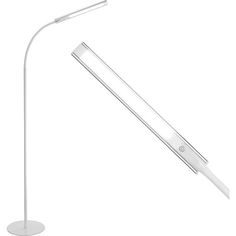 Lampada Piantana da Terra LED 7W 400Lm Moderno Luce Dimmerabile Flessibile Bianc (1/5)