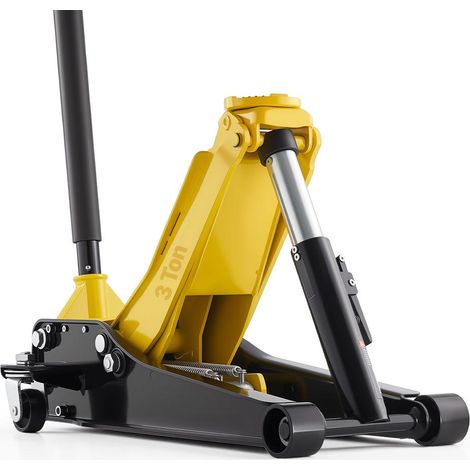 Capacité 3 tonnes pour un levage pratique - cric rouleur hydraulique profil bas pour SUV, pickups et voitures (1/5)