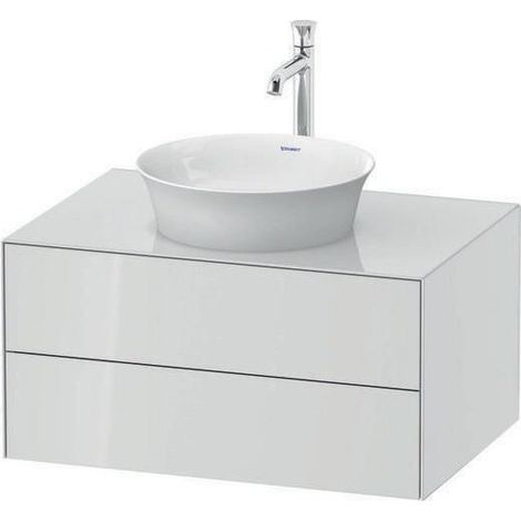 DU WTU White Tulip wandhängend, 2 SchKa 408x800x550mm, Weiß Hochglanz ohne ES (1/4)