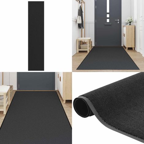 vidaXL Paillasson noir 115x500 cm (1/5)