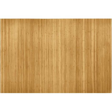 Cloison de séparation et paravent écran d'intimité en bambou flexible naturel 250 x 165 cm (1/5)