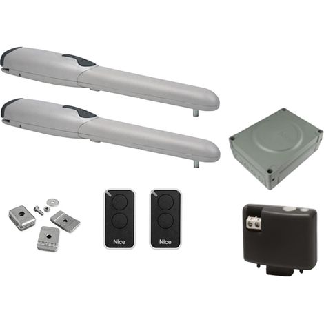 Kit Automazione Per Cancelli a Battente Con Ante 2 MT 230V NICE WINGO4000KIT WINGO4KLT WG4000