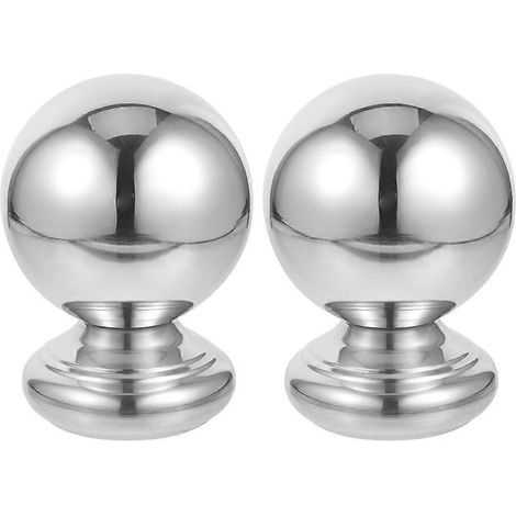 Lot de 2 embouts de main courante de 38 mm pour escalier intérieur. (1/5)