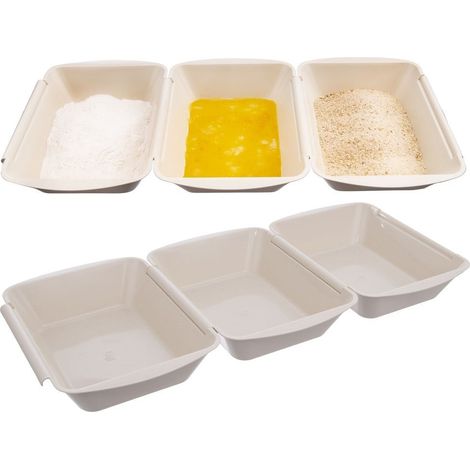 Panierbehälter 3x1,5 l 3 Stück. (1/5)