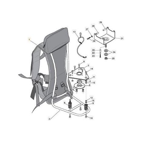 CARGADOR DE BATERÍAS ORIGINAL STIGA 36V - 1111-9223-01