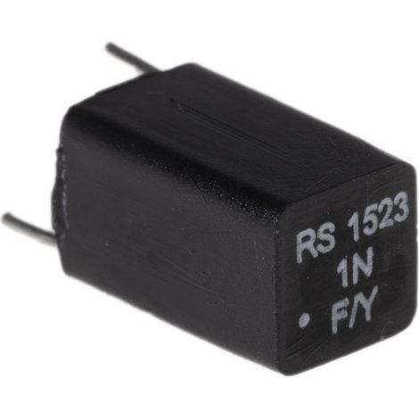 Condensateur à couche mince RS PRO 1nF 63V c.c. ±1%