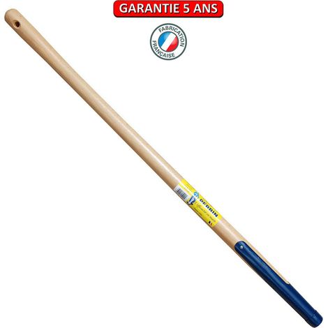 OUTILS PERRIN Manche pour fourche à rosier à soie 90 cm avec ferule et capuchon (1/2)