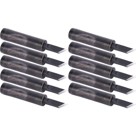 10 Pointe de fer à souder intérieure noire, rechange 900M-T-1.5SK, embouts de rechange pour station de soudage, 10 pièces. (1/5)