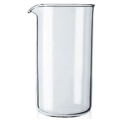 Tasse de rechange pour cafetière à piston, verre – transparent (capacité : trois tasses, 0,35 l, 12 oz) (1/3)