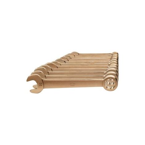 Ringmaulschlüsselsatz 11-tlg.SW 10-32mm Aluminium-Mehrstoff-Bronze funkenfrei (1/2)
