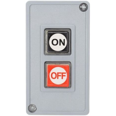 Interrupteur Bouton-Poussoir pour Portail et Porte de Garage TPB‑2 250VAC (1/5)