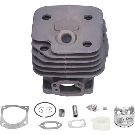 Kit piston et cylindre pour tronçonneuse Husqvarna 266 H272 Se 162 – Diamètre 52mm – Alliage aluminium haute résistance – Durable et léger (1/4)