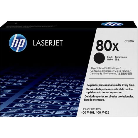 HP Cartuccia Toner Originale Nero ad Alta Capacita' LaserJet 80X (1/4)