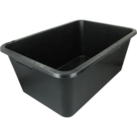 Le Sanitaire – Bac maçon rectangulaire 80 l en polyéthylène – Dimensions 770 x 530 x 310 mm – Pour chantiers humides et béton armé