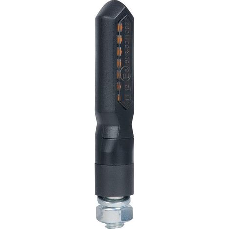 Intermitentes secuenciales LED NightSrider delanteros y traseros, 2 piezas, resistencia para moto