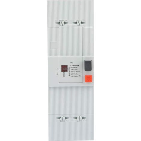 Disjoncteur, 2P 30/60A Disjoncteurs électriques 50Hz/60Hz, Disjoncteur Bipolaire Basse Tension, Disjoncteurs Commutateur D'air De Protection (1/5)