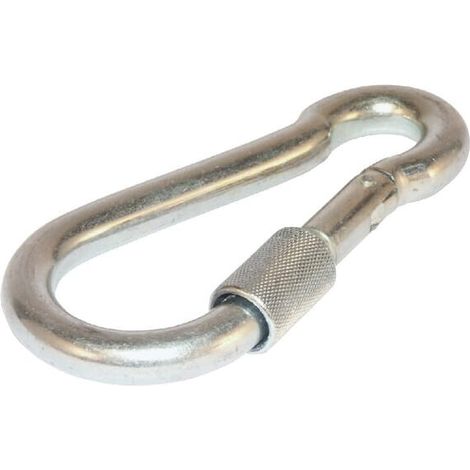 Karabinerhaken mit Schr. 6mm UNIVERSAL KH06S