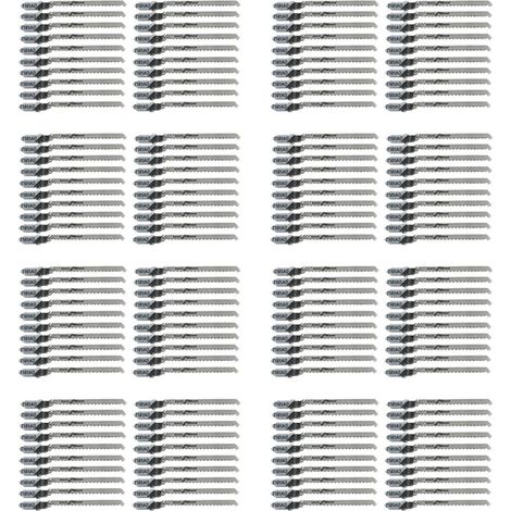 160 PièCes Lame de Scie Sauteuse Alternative T101AO Lames de Scie Sauteuse Multi à Tige en T pour Disque de Coupe en Plastique Bois (1/5)