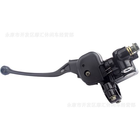 Motorcycle compatible with Honda XR-150L. XR150L front right brake upper pump, disc brake pump, hydraulic pump, master cylinder. (1/4)