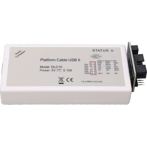 Plateforme DLC10 : Téléchargement via câble USB plat avec puce de conversion haute vitesse 1,5–5,0 V CC (1/5)
