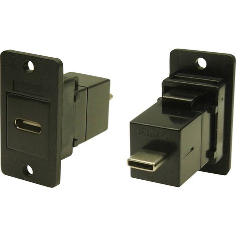 FM SLIM FT USBC F-M 3.2 Adaptateur/prolongateur encastrable CP30611X1 Cliff Contenu: 1 pc(s) W423722 (1/2)