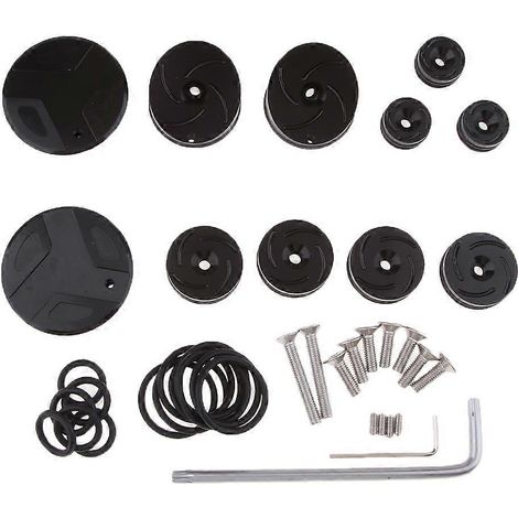 Cache décoratif pour trou de cadre de moto R1200GS 2014-2017 Noir (1/5)